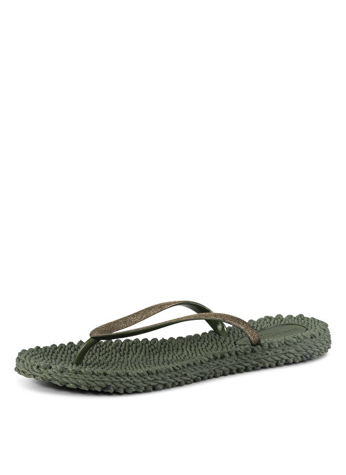 Ilse Jacobsen Haki Kadın Plaj Terliği CHEERFUL01 - Görsel 4