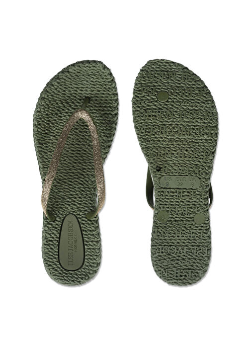Ilse Jacobsen Haki Kadın Plaj Terliği CHEERFUL01 - Görsel 6