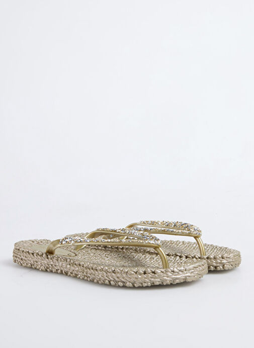 Ilse Jacobsen Altın Kadın Plaj Terliği CHEERFUL03G - Görsel 3