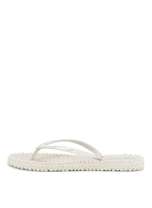 Ilse Jacobsen Beyaz Kadın Plaj Terliği CHEERFUL01 - Görsel 3