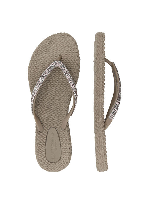 Ilse Jacobsen Kahverengi Kadın Plaj Terliği CHEERFUL03G - Görsel 4