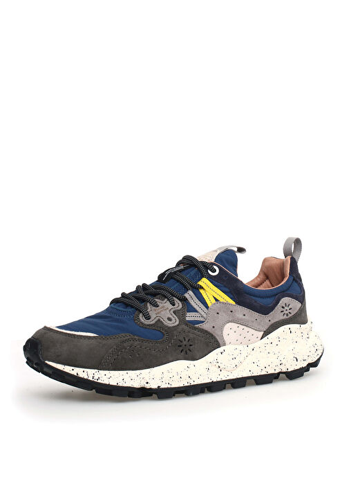 Flower Mountain Gri Erkek Sneaker YAMANO - Görsel 4