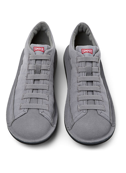 Camper Gri Erkek Günlük Ayakkabı Beetle - Görsel 4
