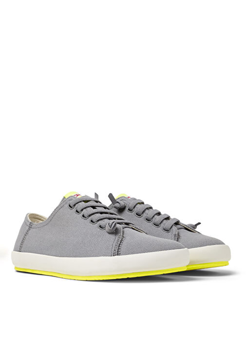 Camper Gri Erkek Sneaker Peu Rambla Vulcanizado - Görsel 3