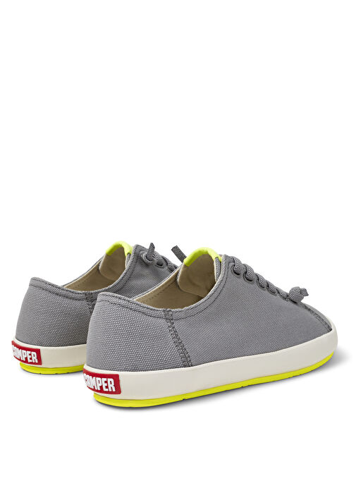 Camper Gri Erkek Sneaker Peu Rambla Vulcanizado - Görsel 5
