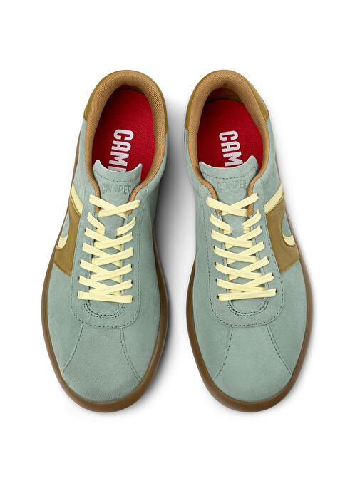 Camper Yeşil Erkek Deri Günlük Ayakkabı Pelotas Soller - Görsel 4