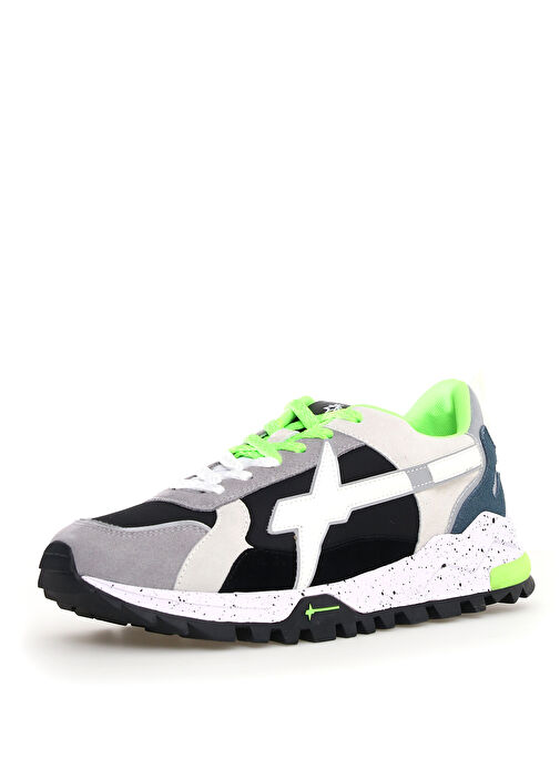 W6YZ Gri Erkek Sneaker BREEZE 3 - Görsel 4