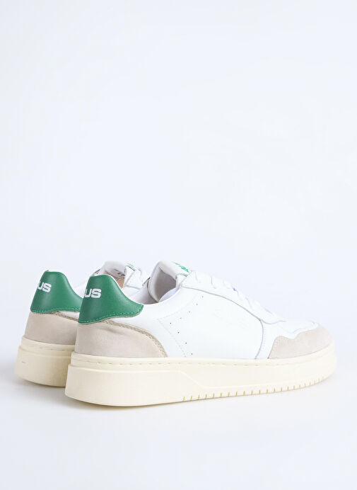 4US Beyaz Erkek Sneaker ARON 100 - Görsel 4