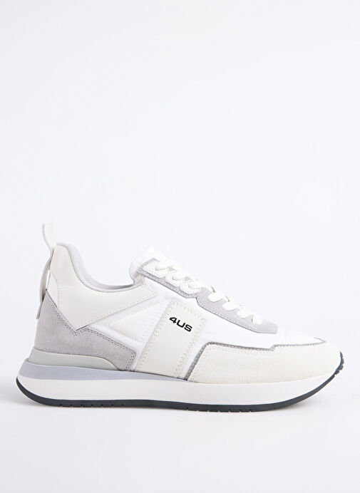 4US Beyaz Erkek Sneaker SEAN 400 - Görsel 2