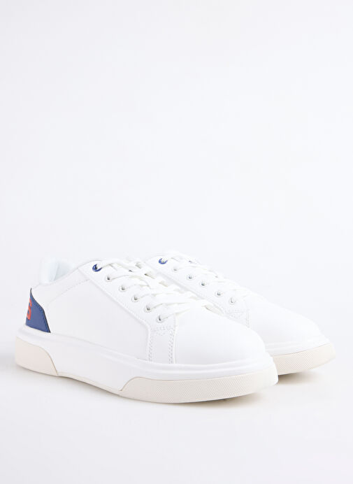 4US Beyaz Erkek Sneaker EVIL - Görsel 3