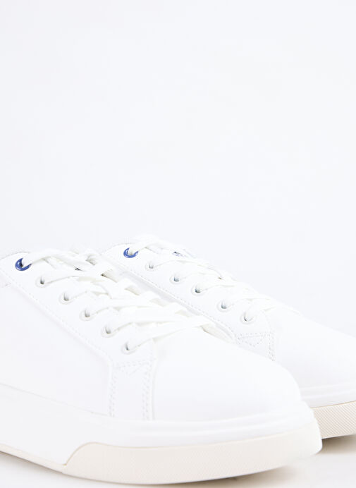 4US Beyaz Erkek Sneaker EVIL - Görsel 6