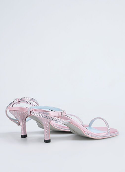 Chiara Ferragni Pembe Kadın Topuklu Ayakkabı CF3540_012 - Görsel 4