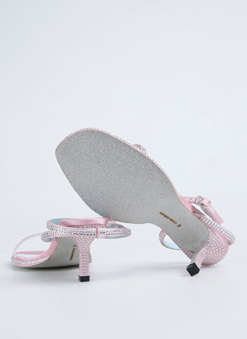 Chiara Ferragni Pembe Kadın Topuklu Ayakkabı CF3540_012 - Görsel 5