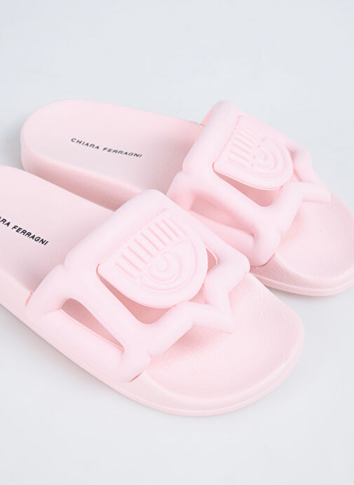 Chiara Ferragni Pembe Kadın Terlik CF3555_012 - Görsel 6