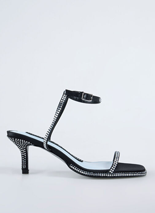 Chiara Ferragni Siyah Kadın Topuklu Ayakkabı CF3540_001 - Görsel 2