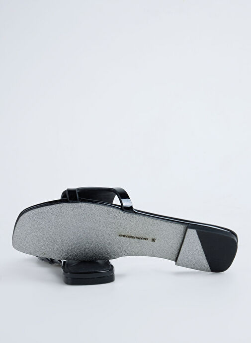 Chiara Ferragni Siyah Kadın Terlik CF3531_001 - Görsel 5