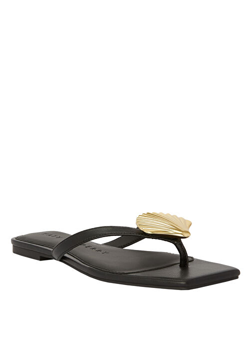 Katy Perry Siyah Kadın Terlik KP2916 - Görsel 2