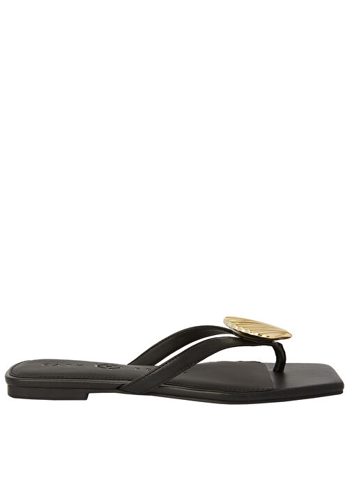 Katy Perry Siyah Kadın Terlik KP2916 - Görsel 3