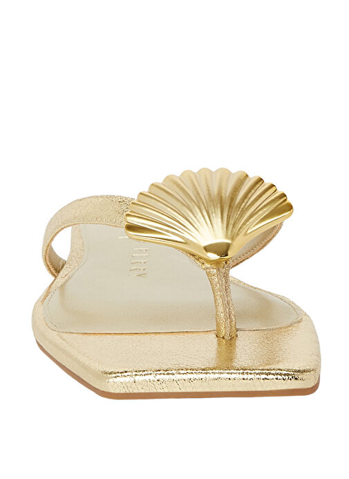 Katy Perry Altın Kadın Terlik KP3432 - Görsel 4