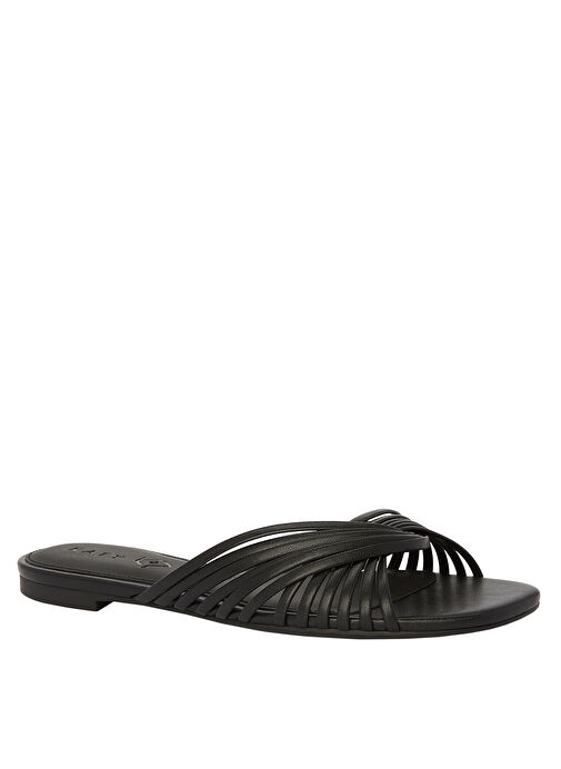 Katy Perry Siyah Kadın Terlik KP3456 - Görsel 2