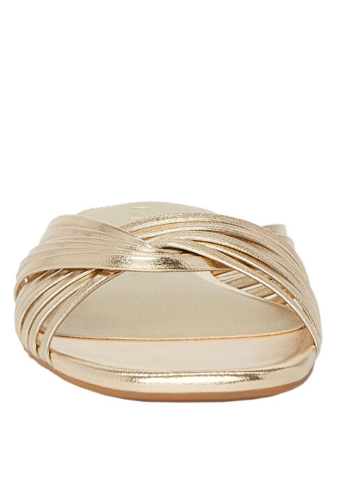 Katy Perry Altın Kadın Terlik KP3457 - Görsel 4