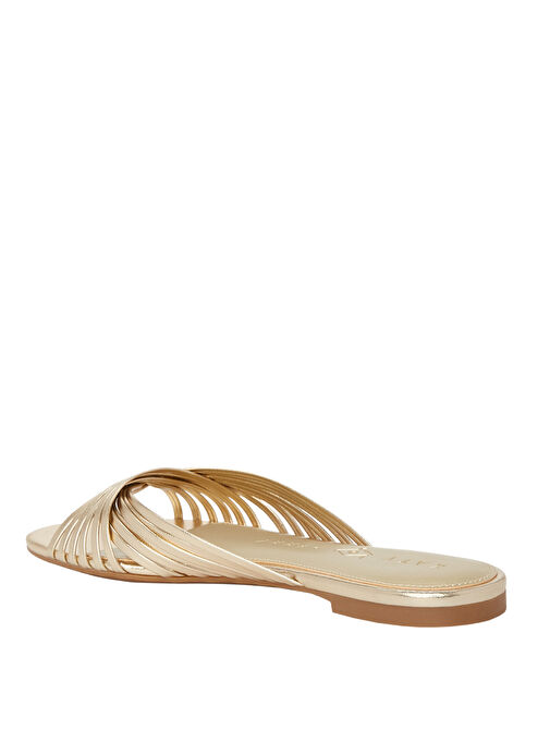 Katy Perry Altın Kadın Terlik KP3457 - Görsel 6