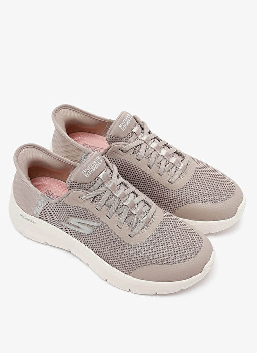 Skechers 124836TK TPE GO WALK FLEX-GRAND ENT Bej Kadın Yürüyüş Ayakkabısı - Görsel 5