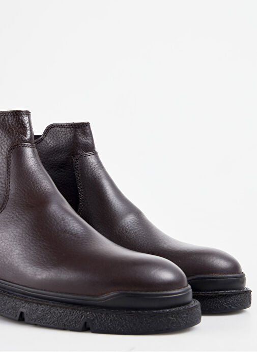 Cotton Bar Kahverengi Erkek Deri Bot NIKO-DENY - Görsel 4