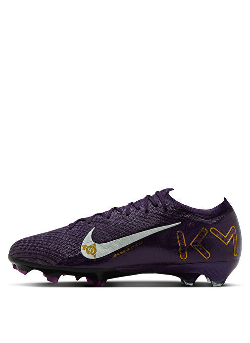 Nike FQ8683-500 ZM VAPOR 16 ELITE KM FG Mor Erkek Futbol Ayakkabısı - Görsel 3