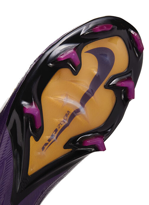 Nike FQ8683-500 ZM VAPOR 16 ELITE KM FG Mor Erkek Futbol Ayakkabısı - Görsel 9