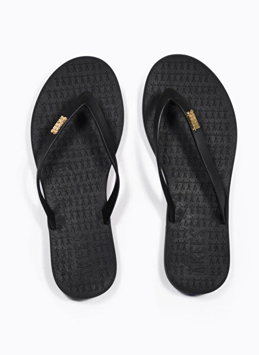 Tkees Siyah Kadın Plaj Terliği TK-P201 - Görsel 2