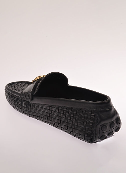 Roberto Cavalli Siyah Erkek Deri Günlük Ayakkabı 27751 - Görsel 6