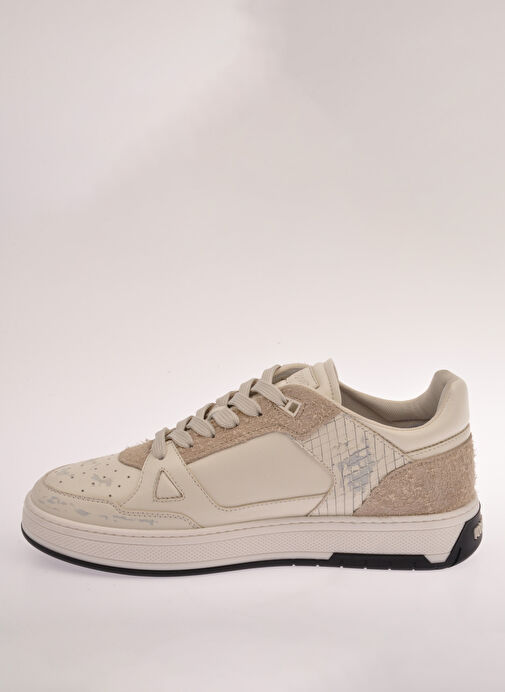 Roberto Cavalli Beyaz Erkek Deri Sneaker 27769 - Görsel 5