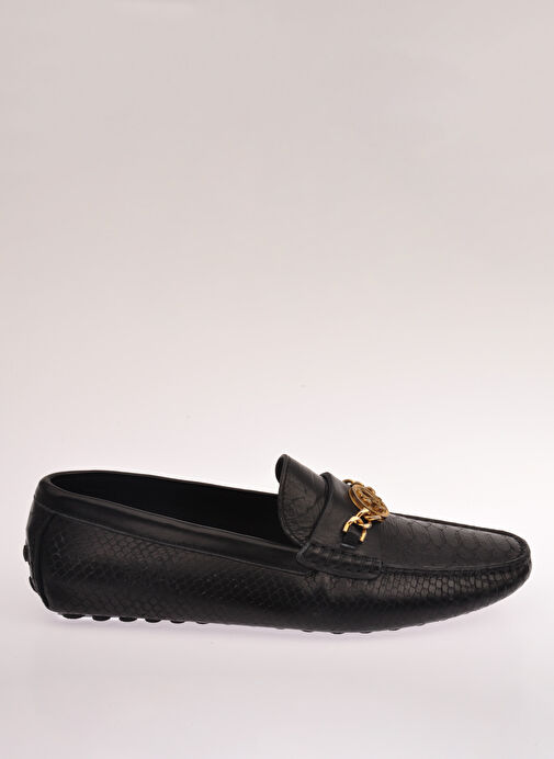 Roberto Cavalli Siyah Erkek Deri Günlük Ayakkabı 27748 - Görsel 2