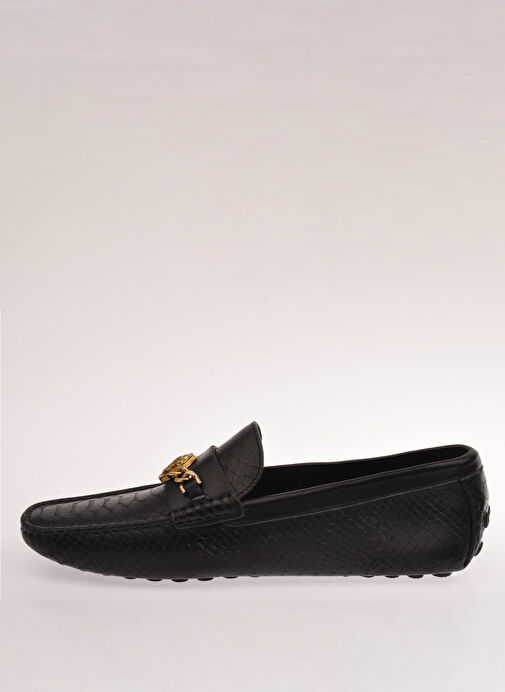 Roberto Cavalli Siyah Erkek Deri Günlük Ayakkabı 27748 - Görsel 5