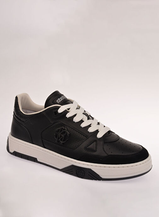 Roberto Cavalli Siyah Erkek Deri Sneaker 27769 - Görsel 2