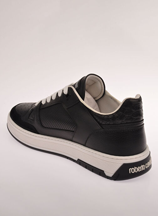 Roberto Cavalli Siyah Erkek Deri Sneaker 27769 - Görsel 4