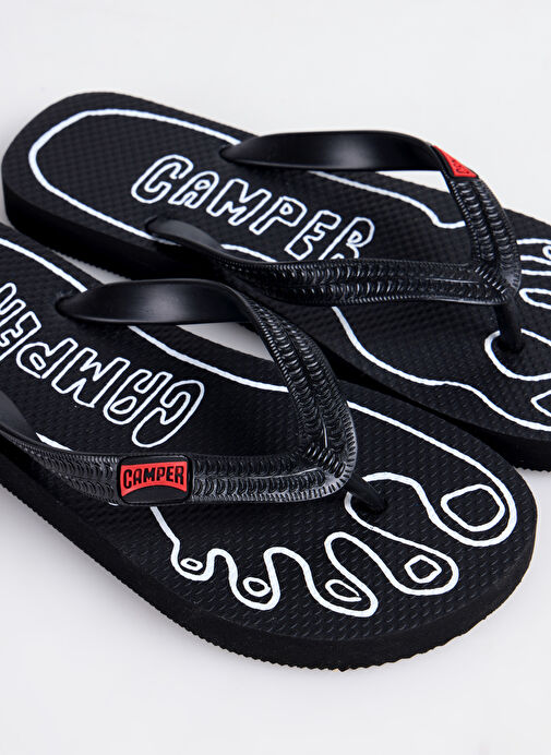 Camper Siyah Kadın Terlik K500024-001 - Görsel 6