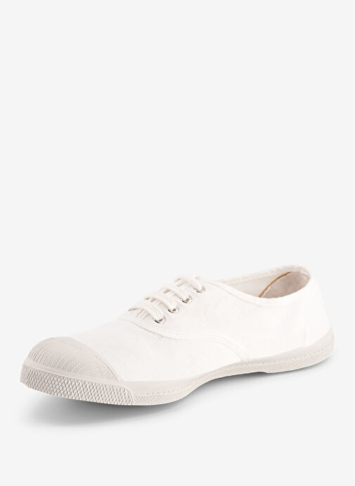 Bensimon Beyaz Kadın Sneaker TENNIS LACET - Görsel 4