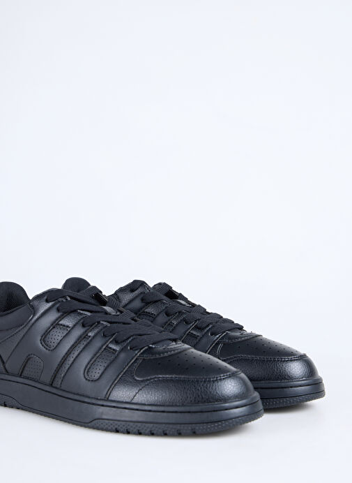 Hugo Siyah Erkek Sneaker Hadrian_Tenn_lgpu 10266727 01 - Görsel 6