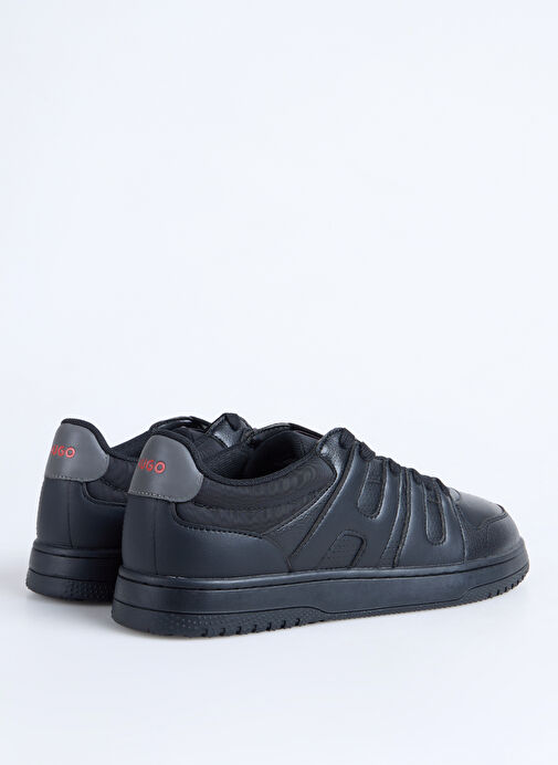 Hugo Siyah Erkek Sneaker Hadrian_Tenn_lgpu 10266727 01 - Görsel 4