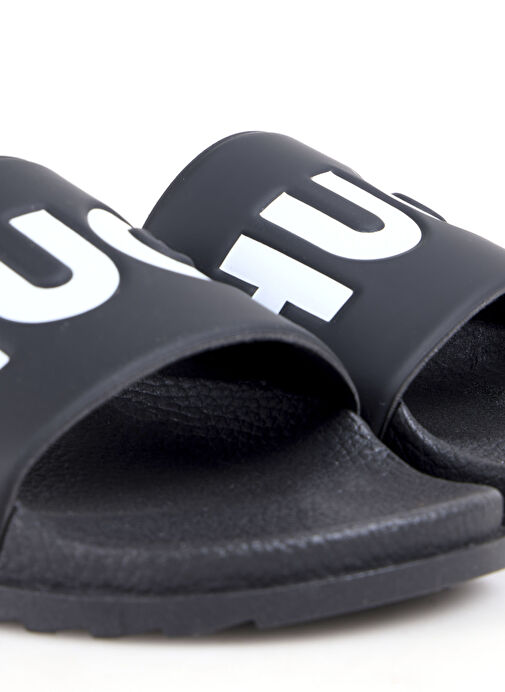 Hugo Siyah Erkek Plaj Terliği Match_it_Slid_rblg_N 10244143 01 - Görsel 6