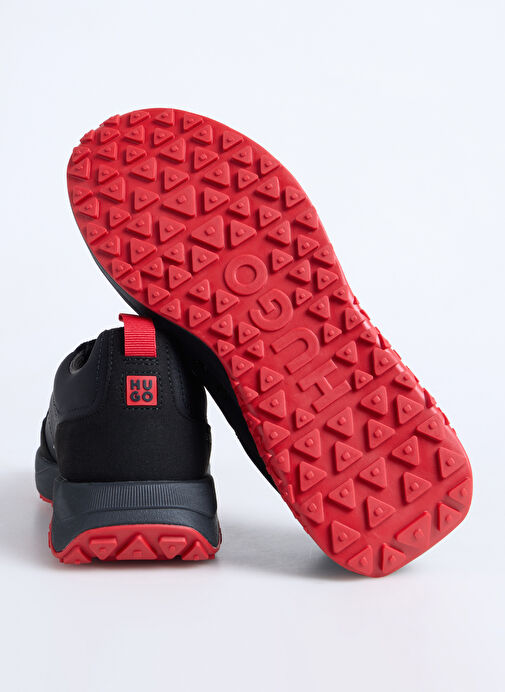 Hugo Siyah Erkek Sneaker Kane_Runn_mfny_N1 10253138 01 - Görsel 5