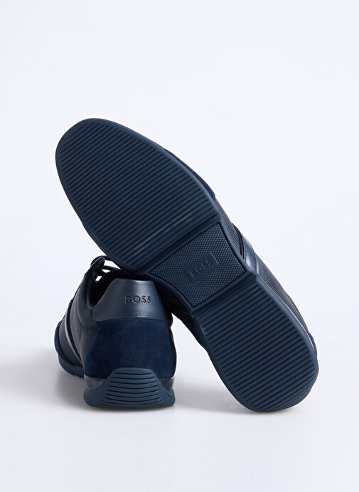 BOSS Lacivert Erkek Sneaker Saturn_Lowp_mx A_N 10216105 01 - Görsel 5