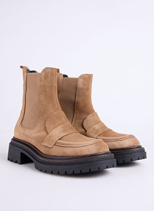 Fabrika Camel Kadın Deri Bot D-DRINA - Görsel 3