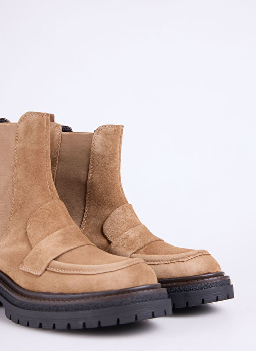 Fabrika Camel Kadın Deri Bot D-DRINA - Görsel 6