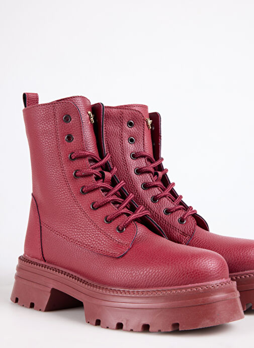 Fabrika Bordo Kadın Bot CLOE - Görsel 6