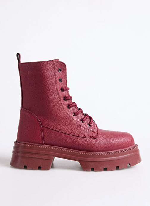 Fabrika Bordo Kadın Bot CLOE - Görsel 2