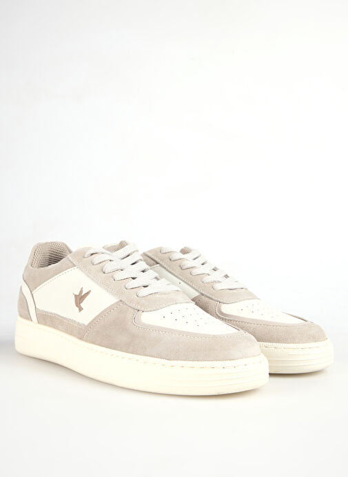 Fabrika Bej Erkek Deri Sneaker NODDY-SEATON - Görsel 3