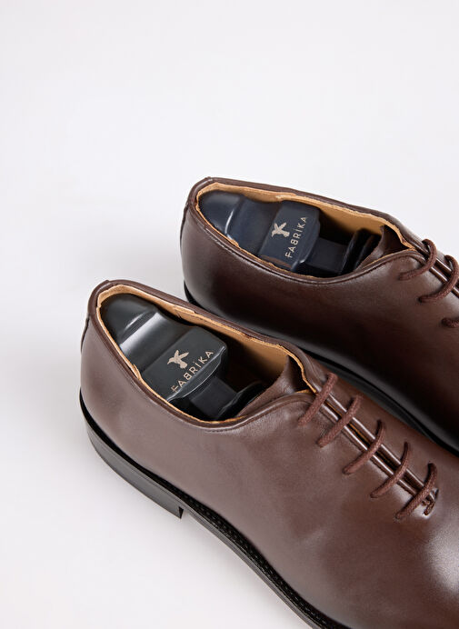 Fabrika Kahverengi Erkek Deri Klasik Ayakkabı KOST-ONICH - Görsel 5
